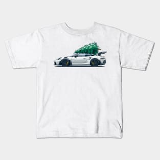 GT3 RS 992 Xmas tree Kids T-Shirt